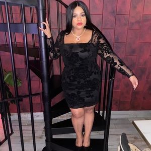 Beautiful velvety set